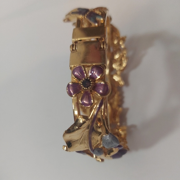 Kirks Folly Legacy Cloudwalker Dreams Cuff Bracelet Gold Tone Unicorn NEW - Picture 7 of 9